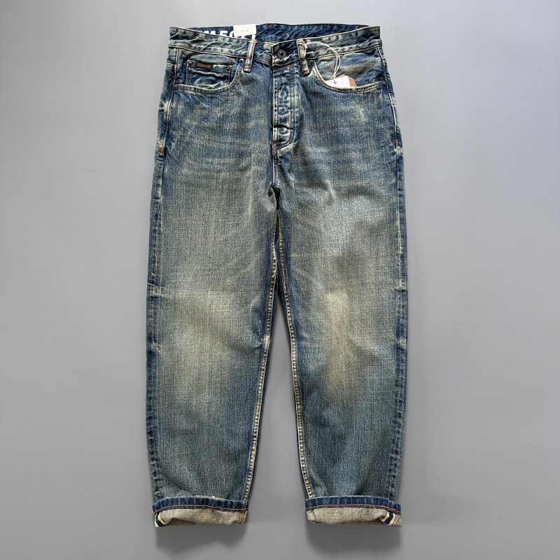 Levis Jeans 501 - Calça Jeans Masculina de Sarja Azul