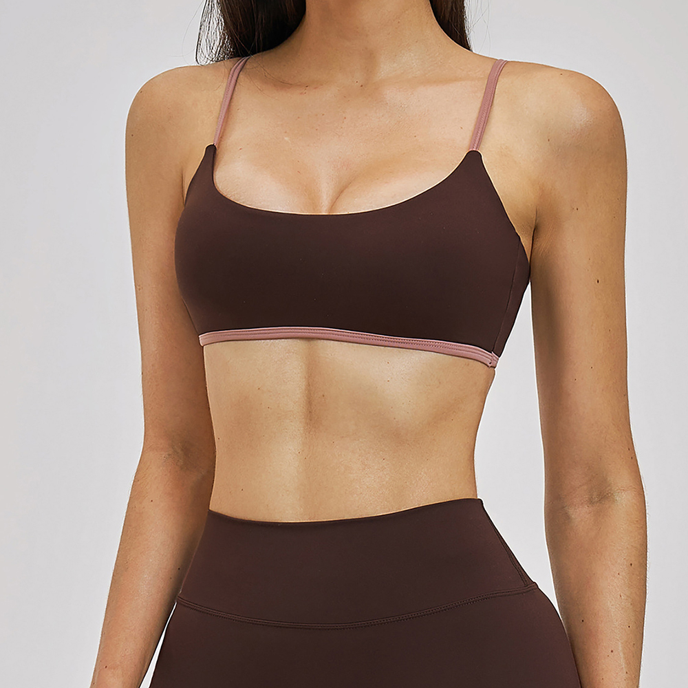Bralette Triangle Set - Sutiã Esportivo Feminino Sexy com Bojo
