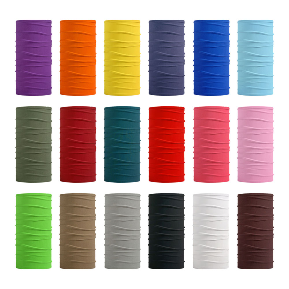 Headband Summer Knit - Bandanas de cor sólida sem costura