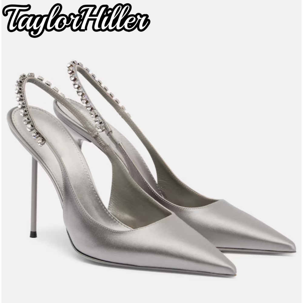 Sandal Strappy Heeled - Sandálias de Salto Alto Luxuosas com