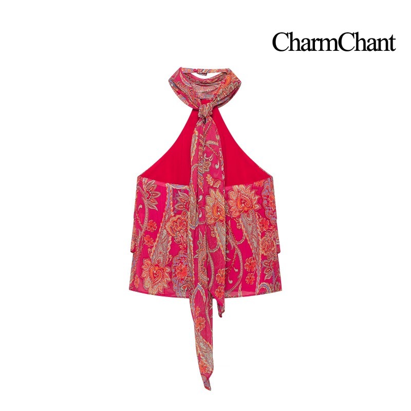 Conjunto Feminino CHARMCHANT c - Romper Floral Print avaliação e preço