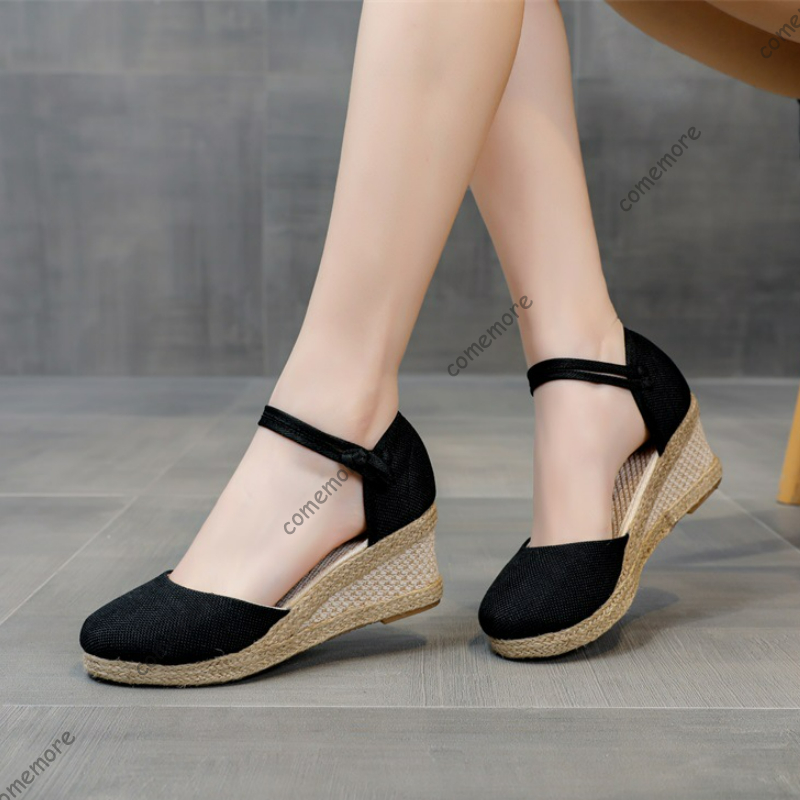 Comemore sandálias de salto al - Wedge Espadrille Women avaliação e preço