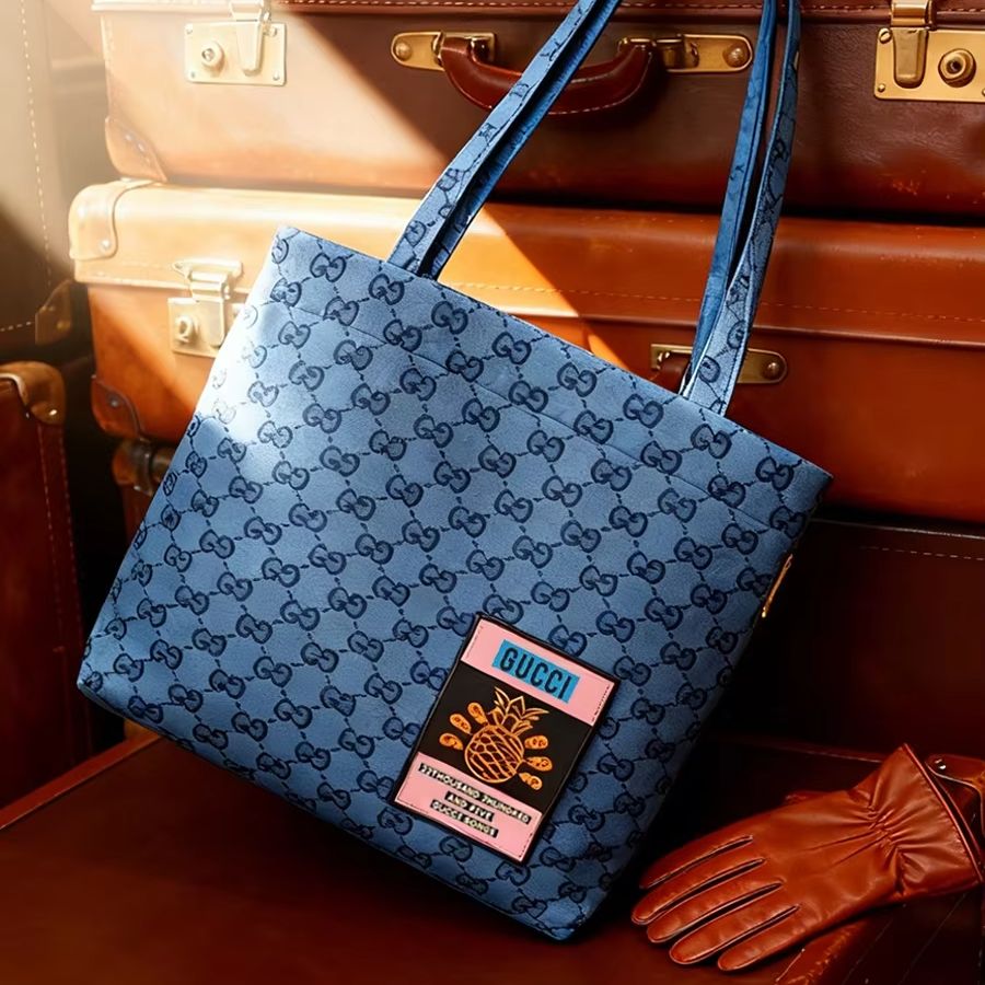 Bolsa GUCCI Feminina de Lona,  - Tote Bag Beach avaliação e preço