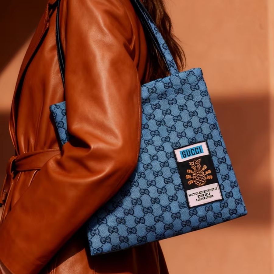 Bolsa GUCCI Feminina de Lona,  - Tote Bag Beach avaliação e preço