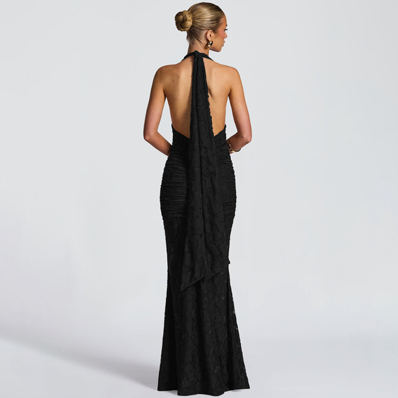 Vestido Feminino Sexy com Deco - Linen Dress Wrap avaliação e preço